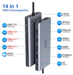 Dockingstation, USB-C Multi-HUB 14 in 1, NEU & Originalverpackt