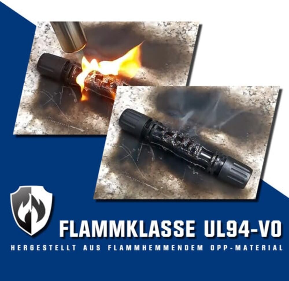 4mm² 10m Solarkabel,Photovoltaik,Solar Verlängerungskabel, mit 30A Solarstecker