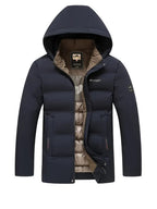 Herren Winterjacke Thermisch Isoliert | Warm Gefüttert | Winddicht, Wasserdicht