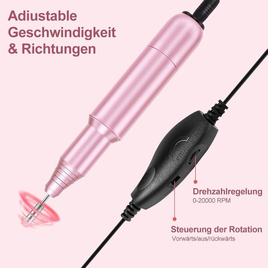 FOLAI Elektrischer Nagelschneider – Profi Maniküre & Pediküre Set (Neu)