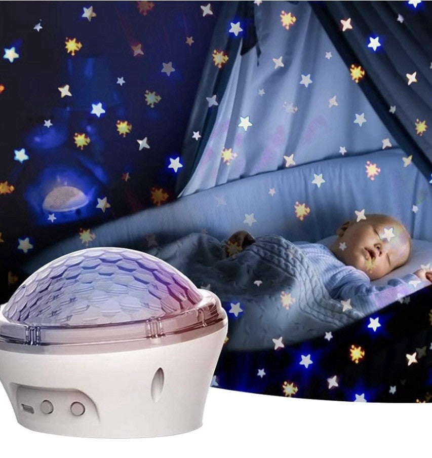 Sternenprojektor-Lampe, 4 Modi Raumdekorations-Nachtbeleuchtung, LED- NEU