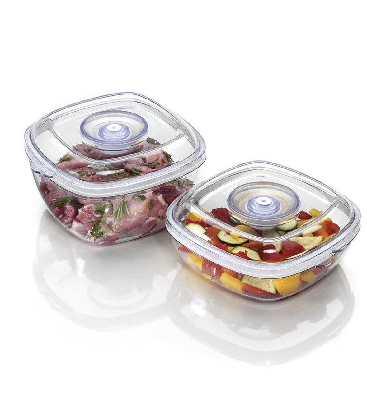 Laica VT3305 Vakuum-Behälter Set – 2-teilig (1 L & 2 L) (Neu)