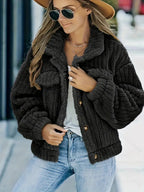 Luxuriöse Damen Winterjacke aus Kunstfell - Kuschelig - Herbst&Winter - Sale
