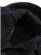 MILANO ITALIA - Outdoor Winter Jacke mit Kapuze - Schwarz & Khaki - Winter Sale