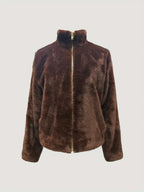 Luxuriöse Damen Winterjacke - Felljacke - Kuschelig - Herbst&Winter - Sale