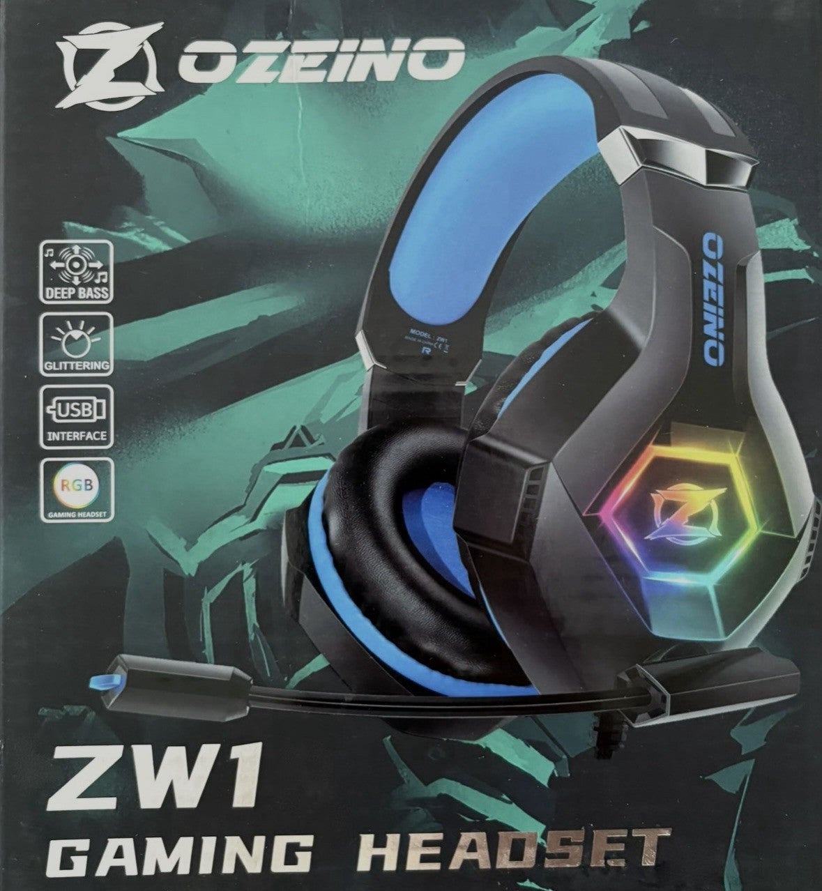 Ozeino Gaming Headset – Blau