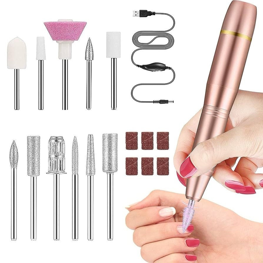 FOLAI Elektrisches Nagelfräser-Set – 11-in-1 (Neu)
