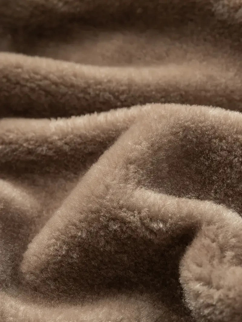 Herren Outdoor Winter Jacke mit Kapuze - Schwarz & Grau - Winter Sale - Angebot