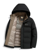 Herren Winterjacke Thermisch Isoliert | Warm Gefüttert | Winddicht, Wasserdicht