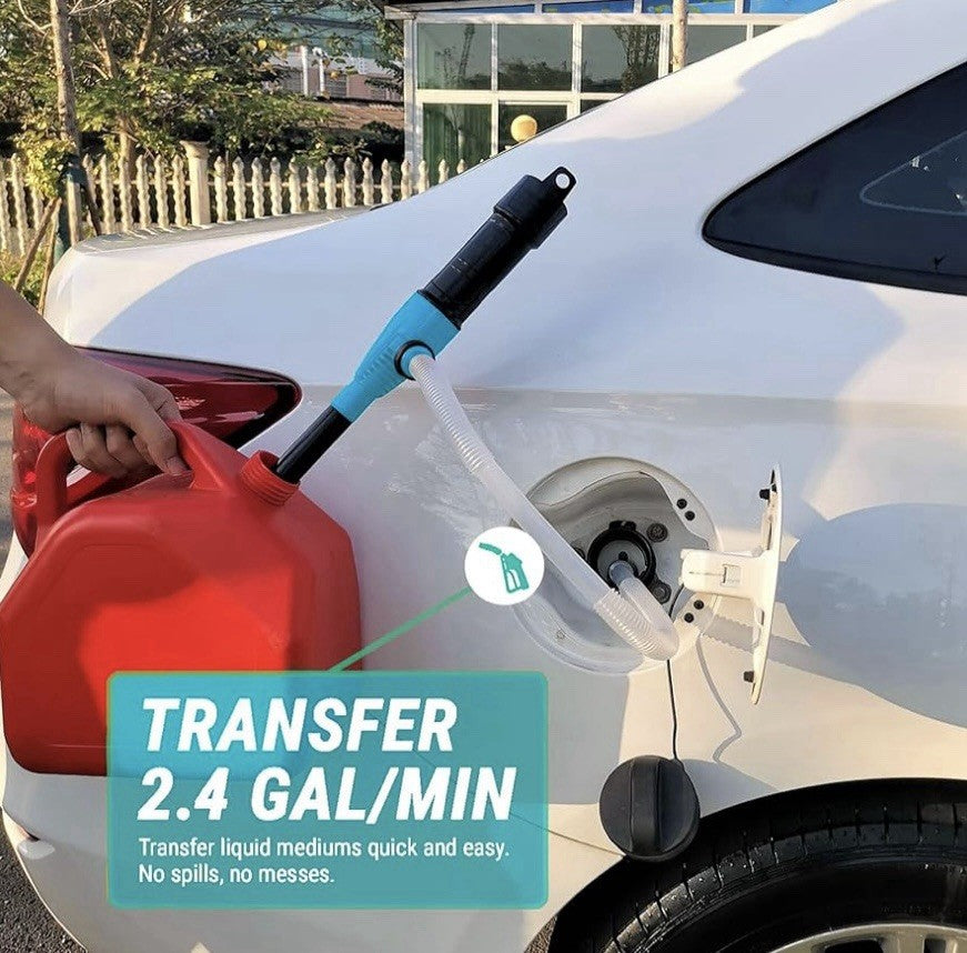 Elektrische Flüssigkeitspumpe, 9,5 L/min, Batterie Siphonpumpe, multifunktional