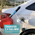Elektrische Flüssigkeitspumpe, 9,5 L/min, Batterie Siphonpumpe, multifunktional