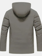 Herren Winterjacke Thermisch Isoliert | Warm Gefüttert | Winddicht, Wasserdicht