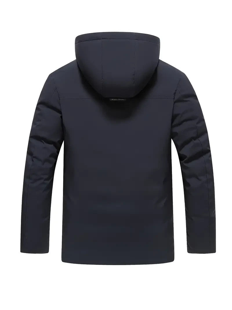 Herren Winterjacke Thermisch Isoliert | Warm Gefüttert | Winddicht, Wasserdicht