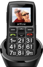 Artfone C1+ Seniorenhandy +Notruftaste – Mobiltelefon Senioren – Großtastenhandy