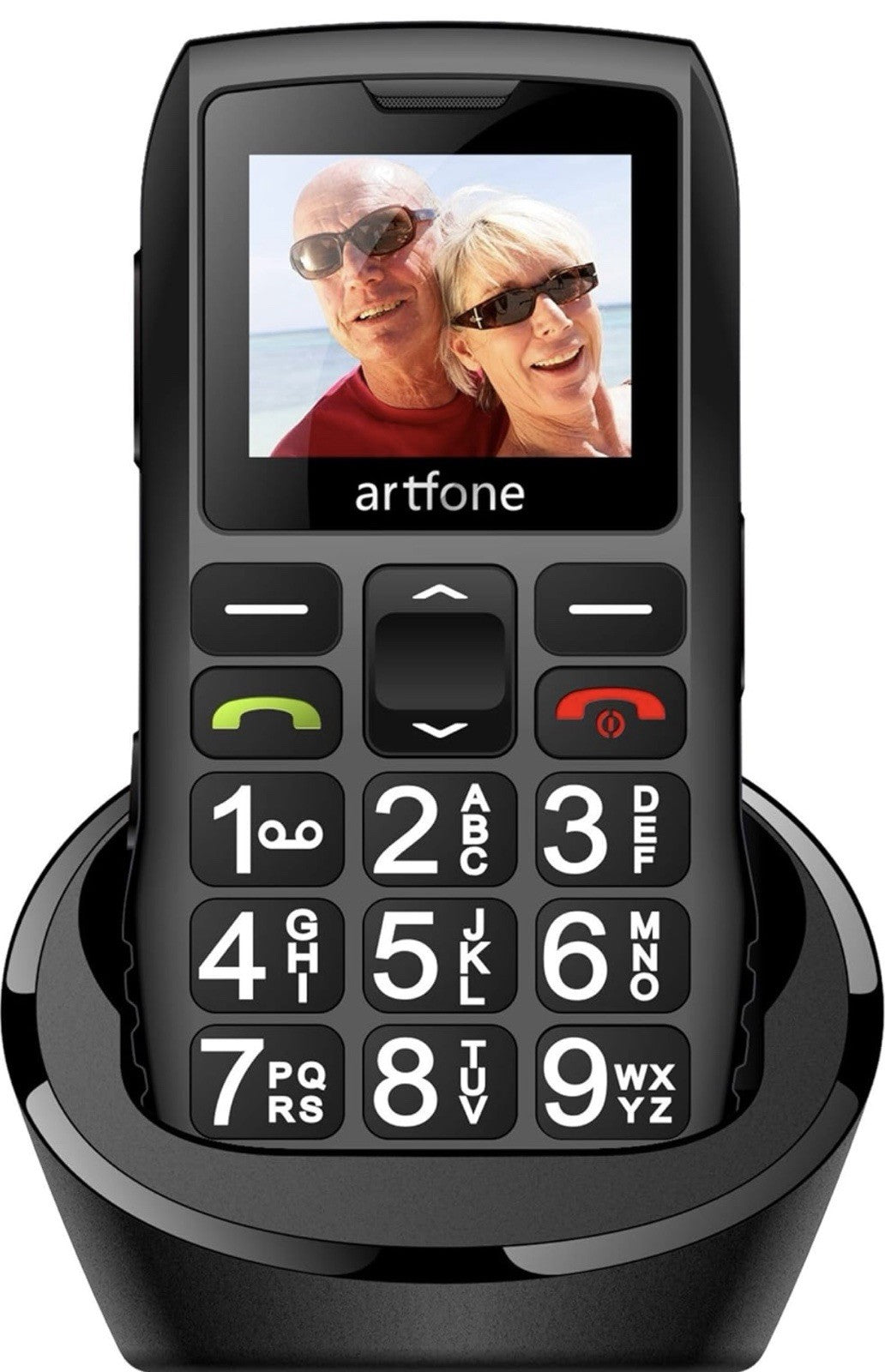 Artfone C1+ Seniorenhandy +Notruftaste – Mobiltelefon Senioren – Großtastenhandy