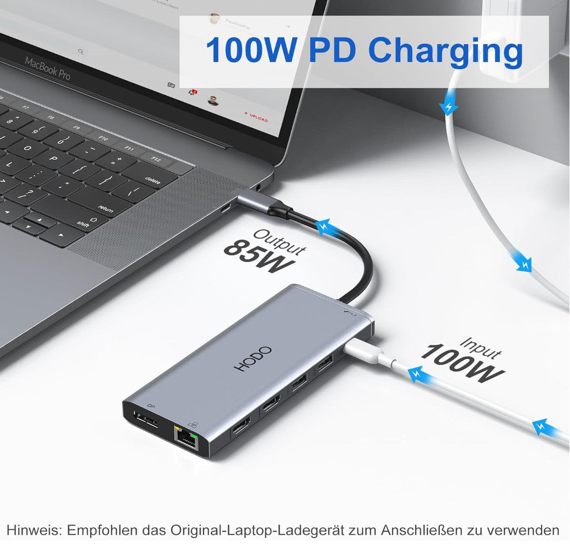 Dockingstation, USB-C Multi-HUB 13 in 1, NEU & Originalverpackt - Gaming