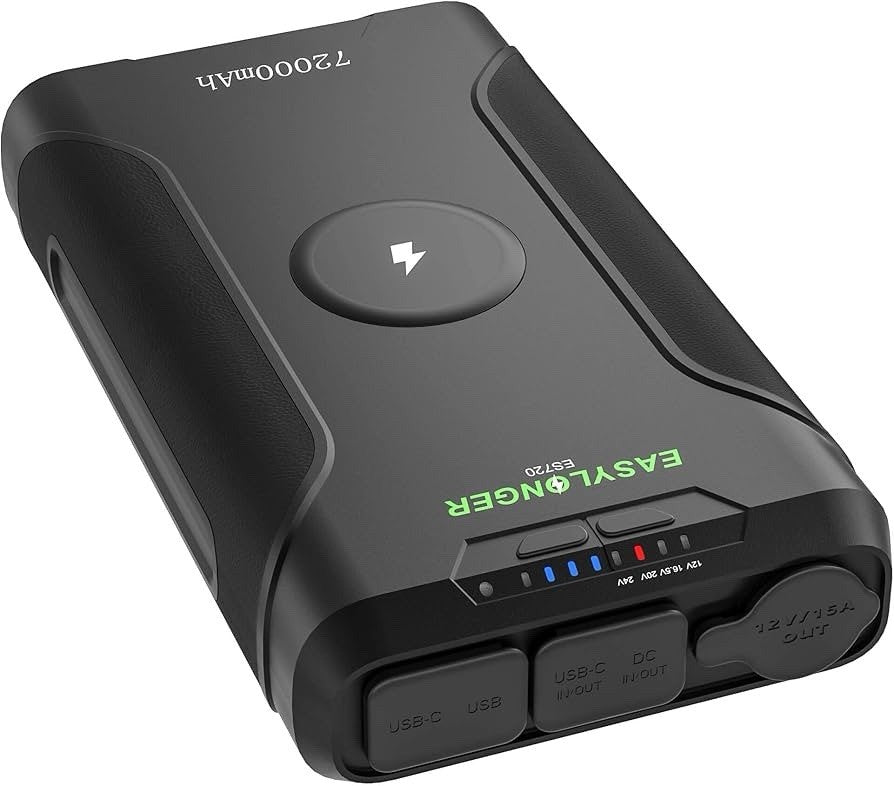EASYLONGER ES720 Tragbare Power Station – 72000mAh / 266.4Wh Akku-Backup (Neu)
