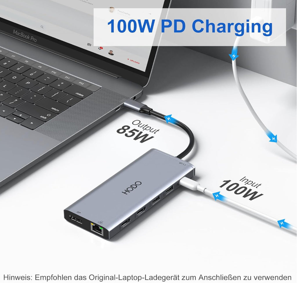 Dockingstation, USB-C Multi-HUB 14 in 1, NEU & Originalverpackt